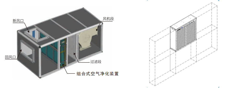 空調(diào)盤(pán)管消毒器安裝示意圖